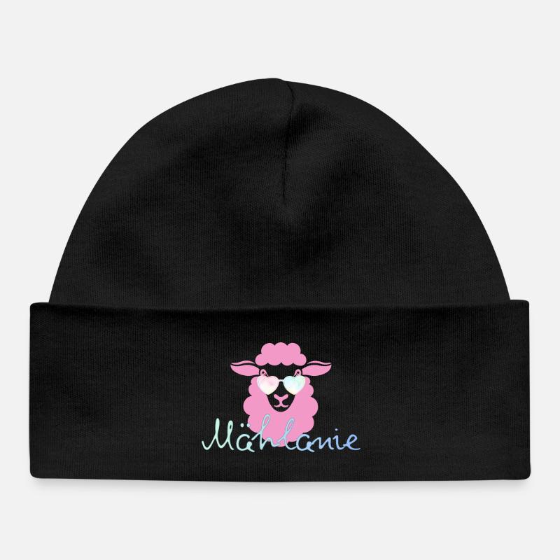 Mählanie - Bonnet bébé bio - noir