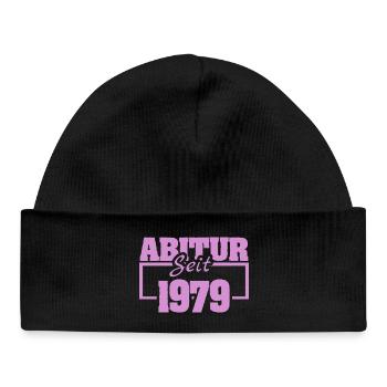 1979 - Baby Organic Beanie - black - Front