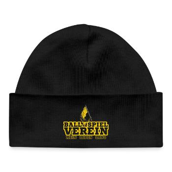 Dortmund Football Fan - Bonnet bébé bio - noir - Devant