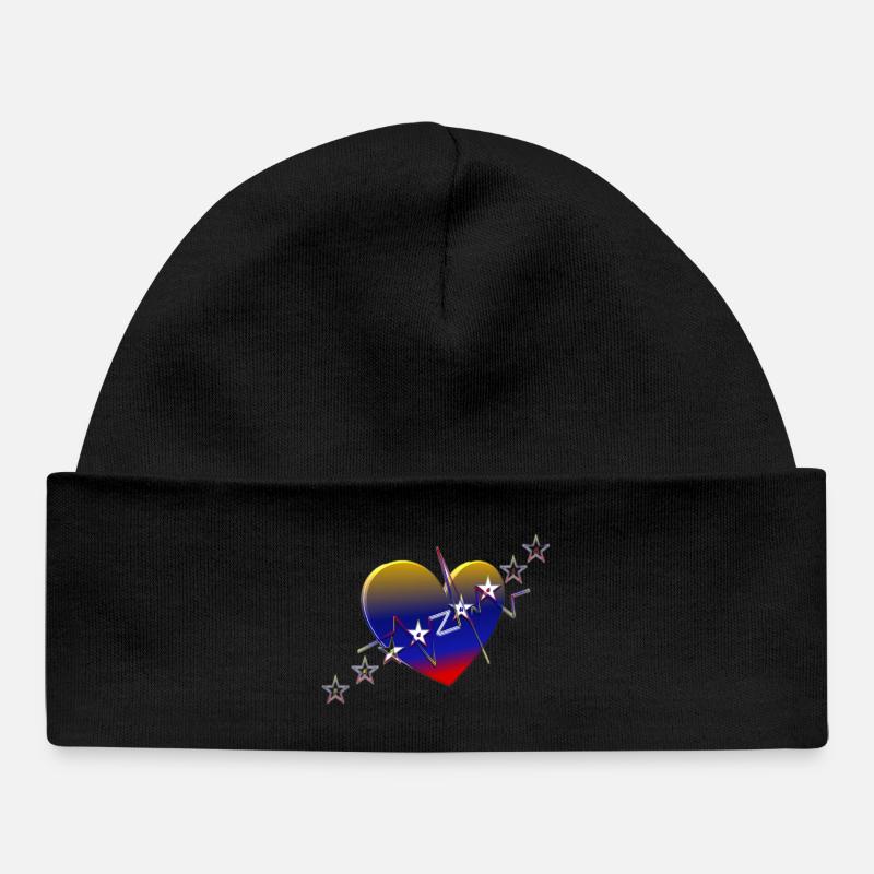LATENTE VENEZUELA - Bonnet bébé bio - noir