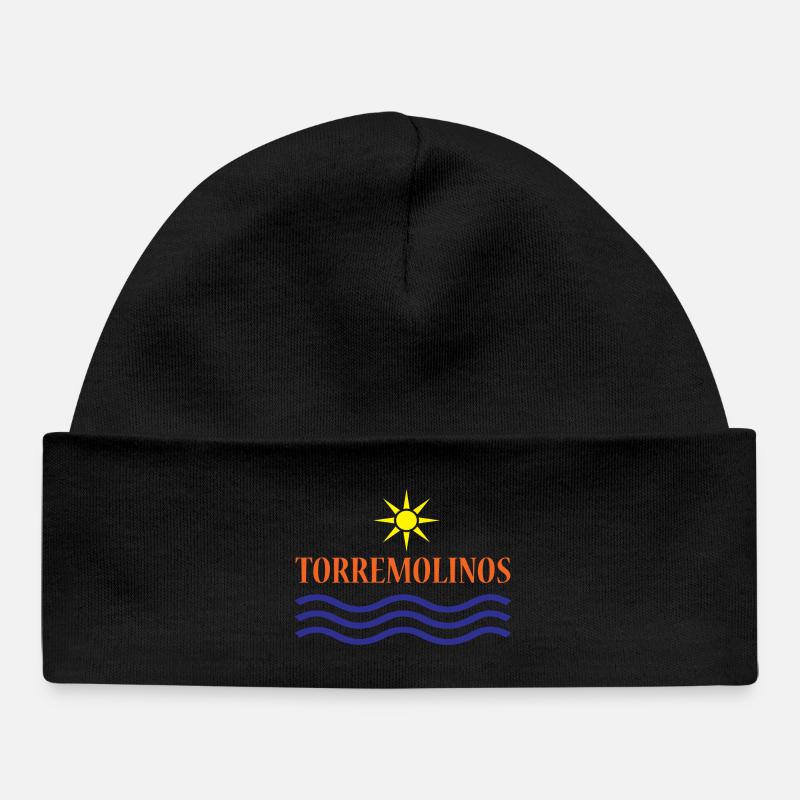 TORREMOLINOS Sun Waves - Baby Organic Beanie - black