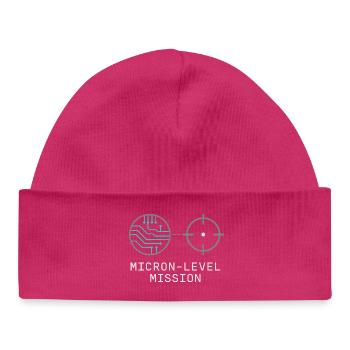 Reinraumtechniker Kontrollierte Umgebung - Baby Organic Mütze - hot Pink - Vorne