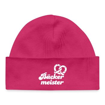 Bäckermeister - Baby Organic Mütze - hot Pink - Vorne