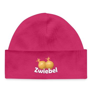onion - Baby Organic Beanie - hot pink - Front