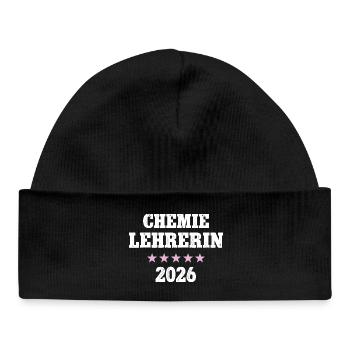 Chemistry Teacher 2026 Occupation Chemistry Teacher Chemist - Baby Organic Beanie - black - Front