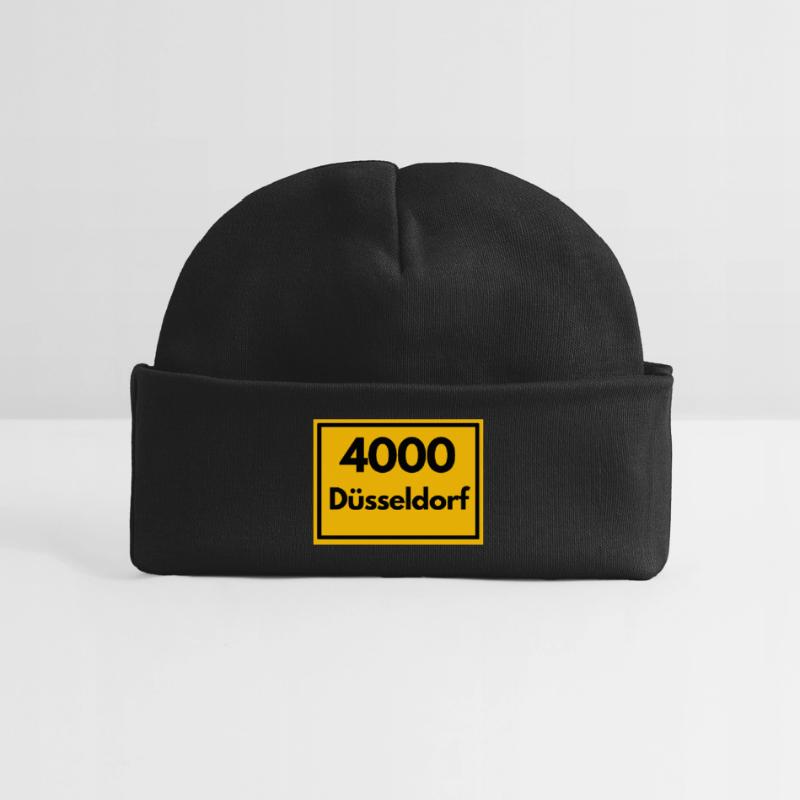 OLD POSTCODE POSTCODE RETRO 4000 DÜSSELDORF - OLD Baby Organic Beanie