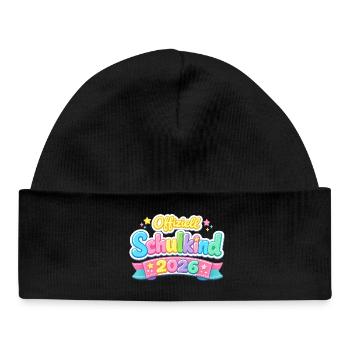 Don officiel d’inscription scolaire 2026 - Bonnet bébé bio - noir - Devant