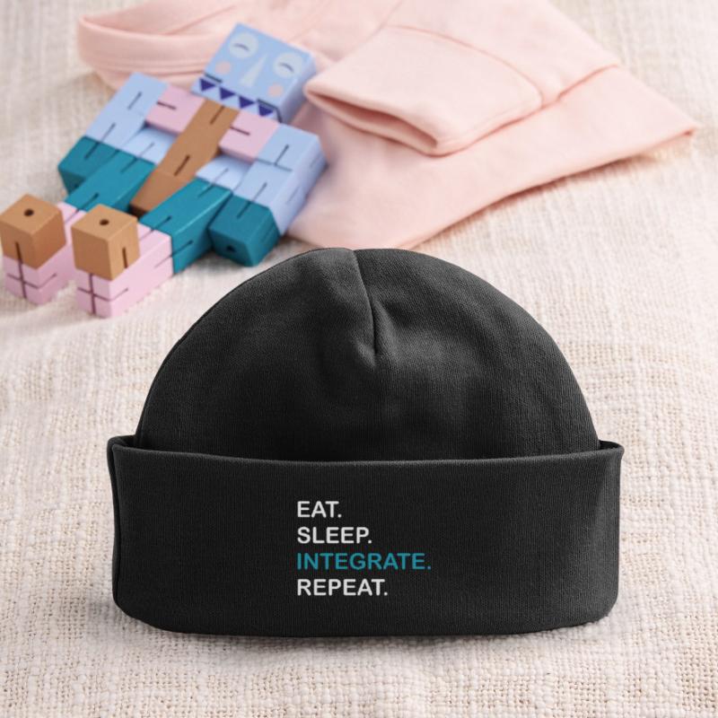 Integrate Repeat HPLC Performance Chromatography Baby Organic Beanie