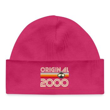 Original 2000 Retro Edition - Baby Organic Beanie - hot pink - Front