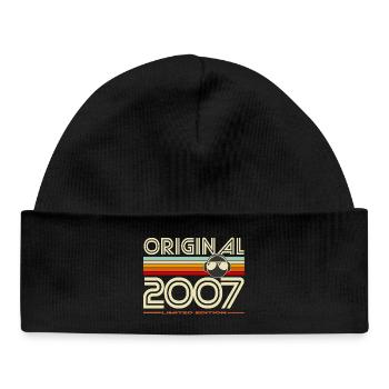 Originale Retro-Edition 2007 - Baby Organic Mütze - Schwarz - Vorne