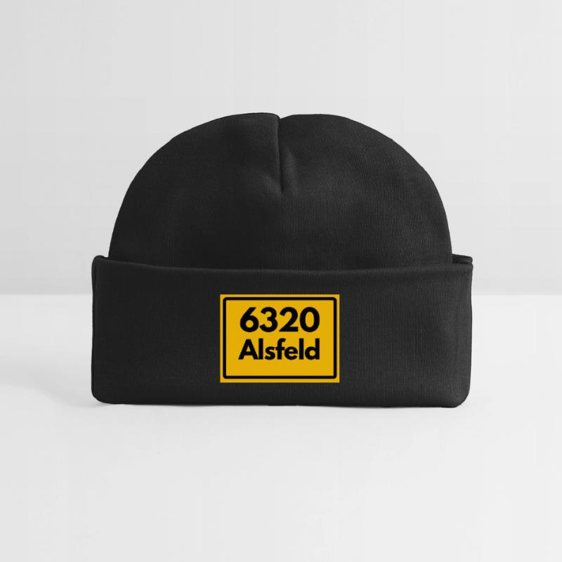 OLD POSTCODE POSTCODE RETRO 6320 ALSFELD – RATHAUS Baby Organic Beanie