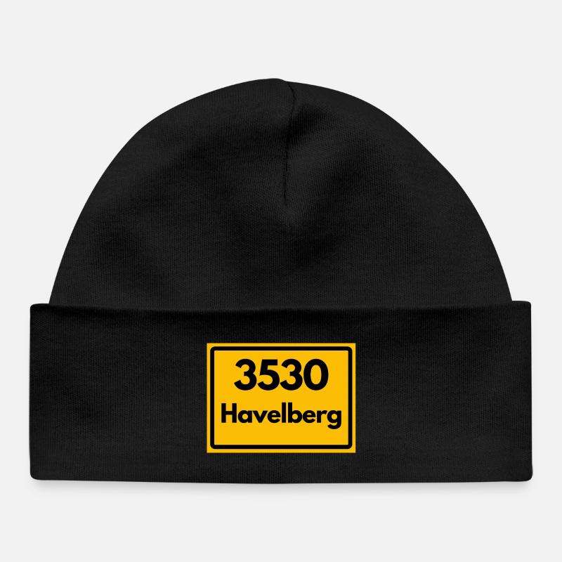 ANCIEN CODE POSTAL 3530 HAVELBERG HEIMATSTOLZ - Bonnet bébé bio - noir