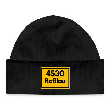 ANCIEN CODE POSTAL 4530 ROSSLAU HEIMATSTOLZ - Bonnet bébé bio - noir - Devant