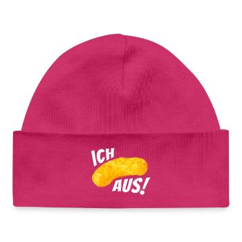 Ich flip aus! - Erdnussflip Peanut - Baby Organic Mütze - hot Pink - Vorne