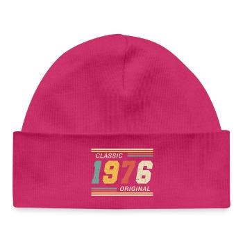 1976 - Original classique - Bonnet bébé bio - hot pink - Devant