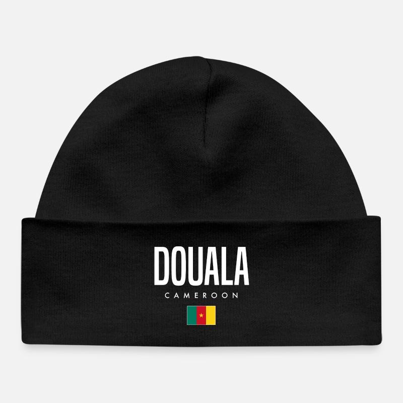 Douala Cameroun Cameroun - Bonnet bébé bio - noir