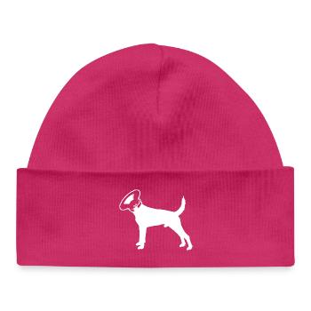SUB WOOF WOOF - Baby Organic Mütze - hot Pink - Vorne