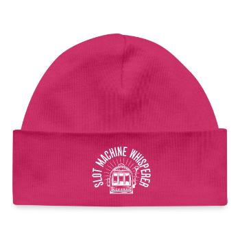 Casino Gambler Machine à sous Whisperer Gambling - Bonnet bébé bio - hot pink - Devant