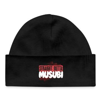 Musubi - Baby Organic Beanie - black - Front