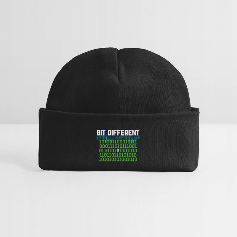 Etwas Anders – Nerdy Binary Error Design Baby Organic Mütze