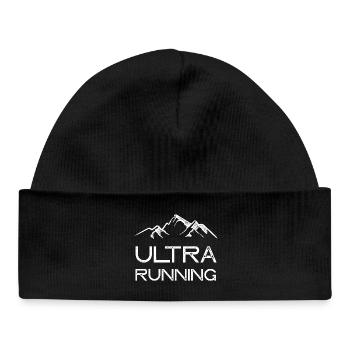 Ultra Running - Bonnet bébé bio - noir - Devant
