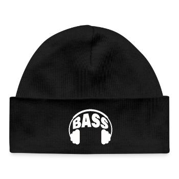 Basse - Bonnet bébé bio - noir - Devant