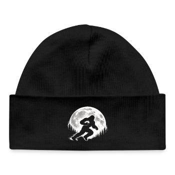 Bigfoot Rugby - Baby Organic Beanie - black - Front