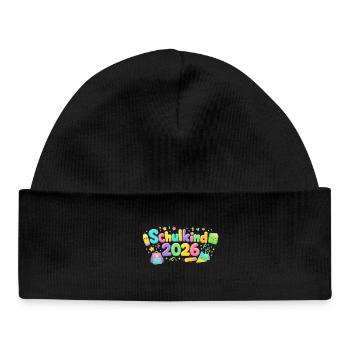 Don d’inscription scolaire 2026 - Bonnet bébé bio - noir - Devant