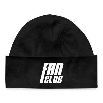 Fan Club - Bonnet bébé bio - noir - Devant