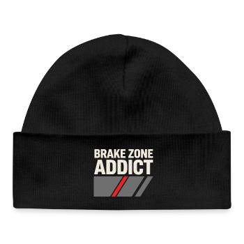 Track Day Brake Dust Hpde Track Car Autocross - Baby Organic Beanie - black - Front