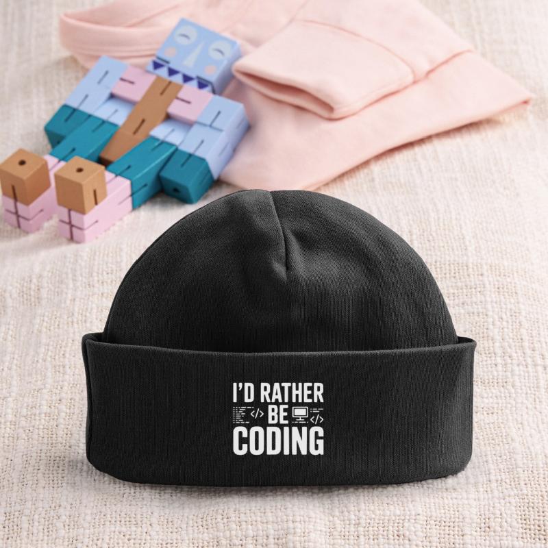 Je préfère coder Bonnet bébé bio
