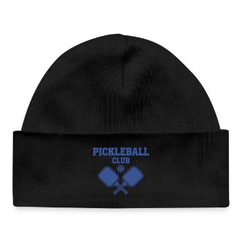 Pickleball Club Lustiger Spieler Love Pickleball Court - Baby Organic Mütze - Schwarz - Vorne