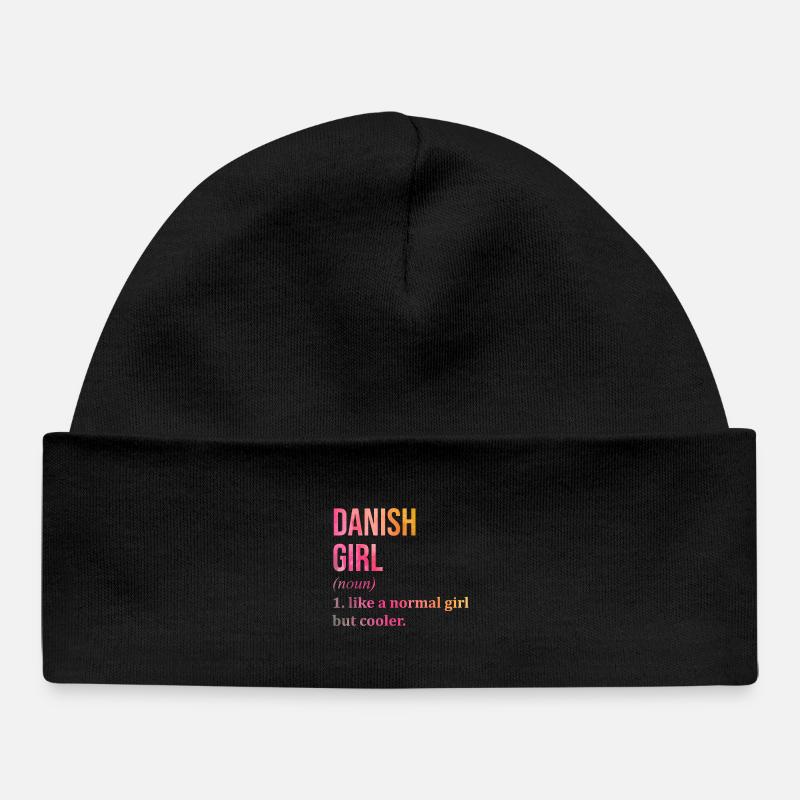Danemark - Bonnet bébé bio - noir