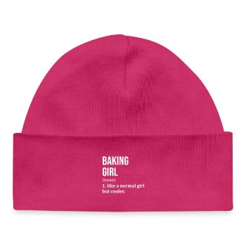 Backen - Baby Organic Mütze - hot Pink - Vorne