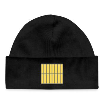 Graphic No. 4 - Baby Organic Beanie - black - Front