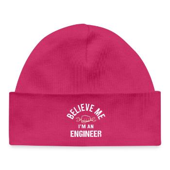 Mechanical Engineering Mechanical Engineer - Baby Organic Beanie - hot pink - Front