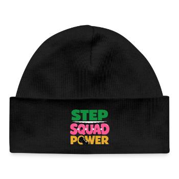 Irish Dance Step-dancing Celtic Fan - Baby Organic Beanie - black - Front