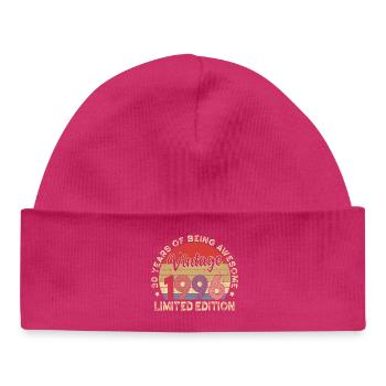 30th Birthday for Him 1996 30 Year Old Birthday - Baby Organic Beanie - hot pink - Front