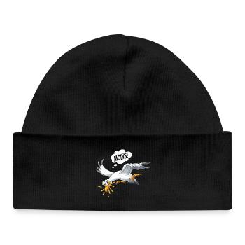 Boulderer Colorsplash Boulder Bouldering - Baby Organic Beanie - black - Front
