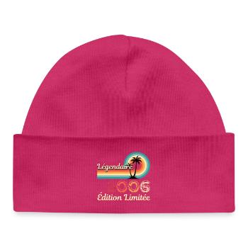 Légendaire 2006, édition limitée - Bonnet bébé bio - hot pink - Devant