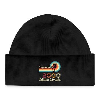 Legendary 2000, Limited Edition - Baby Organic Beanie - black - Front