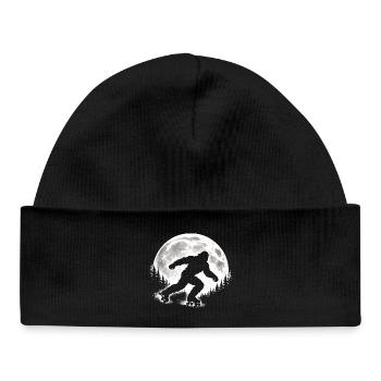 Bigfoot Roller Skater - Baby Organic Beanie - black - Front