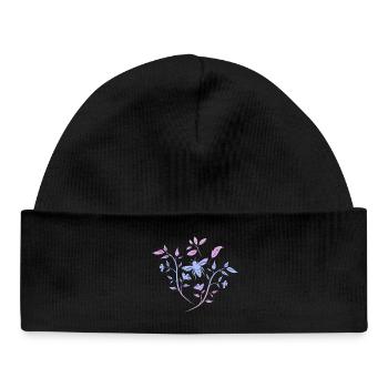 Spring - Baby Organic Beanie - black - Front