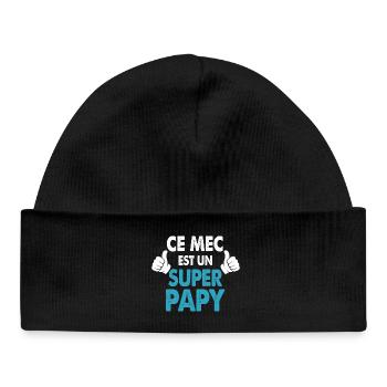 Dieser Typ ist ein Urgroßvater-Geschenk Opa-Humor - Baby Organic Mütze - Schwarz - Vorne