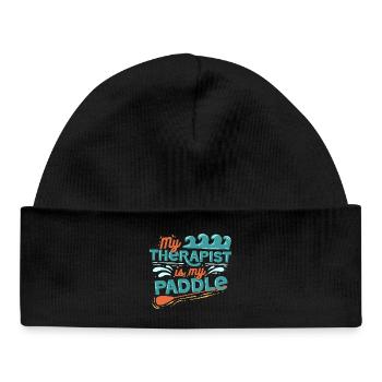 Stand up Paddle - Baby Organic Beanie - black - Front