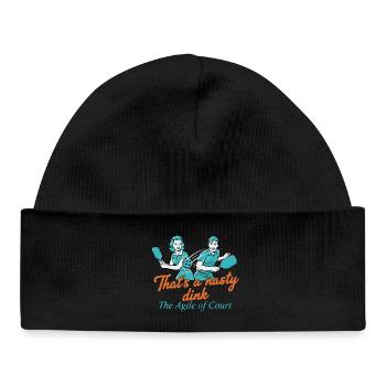 Pickleball Player Thats A Nasty Dink Agile Court - Baby Organic Beanie - black - Front