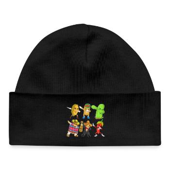 Cinco de Mayo Dab Shirt - Bonnet bébé bio - noir - Devant