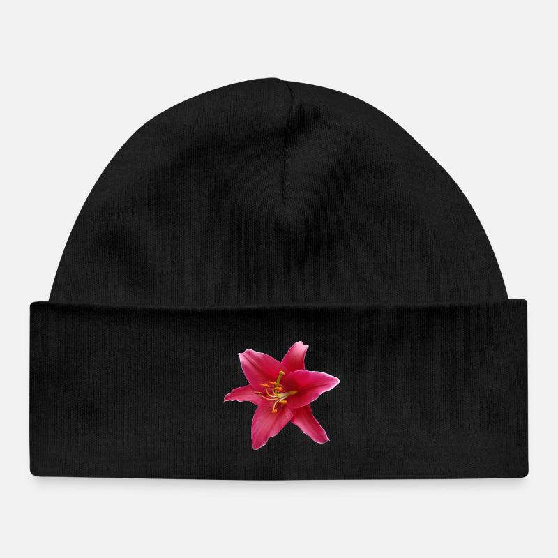 Lily1 - Bonnet bébé bio - noir