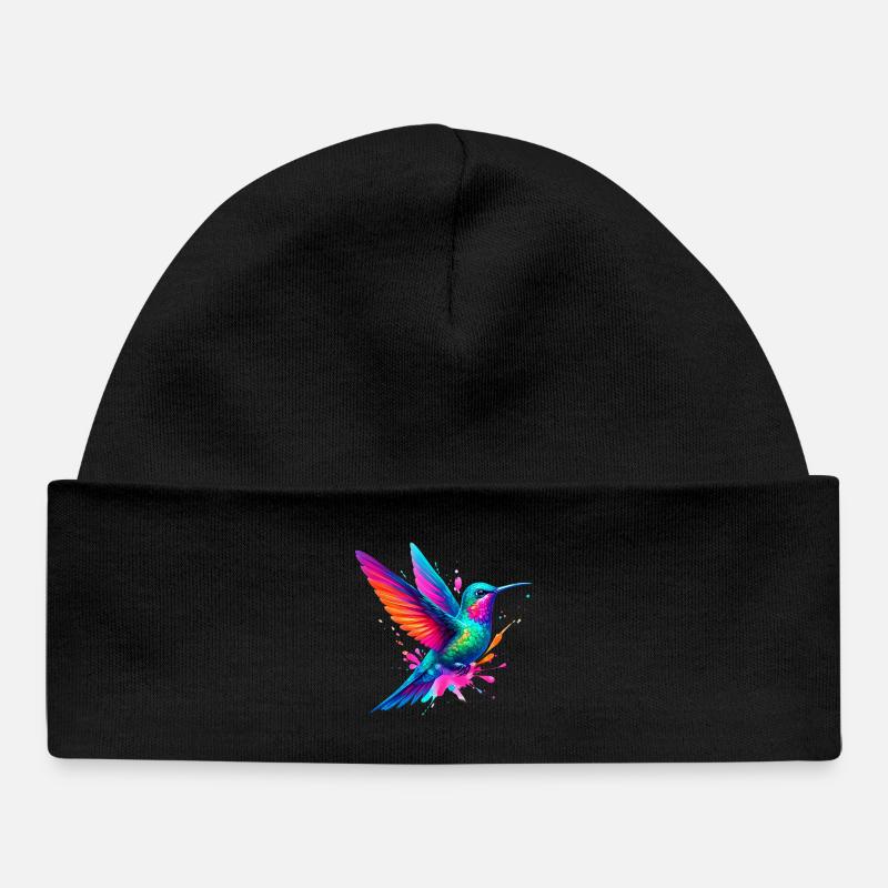 Colibri - Bonnet bébé bio - noir
