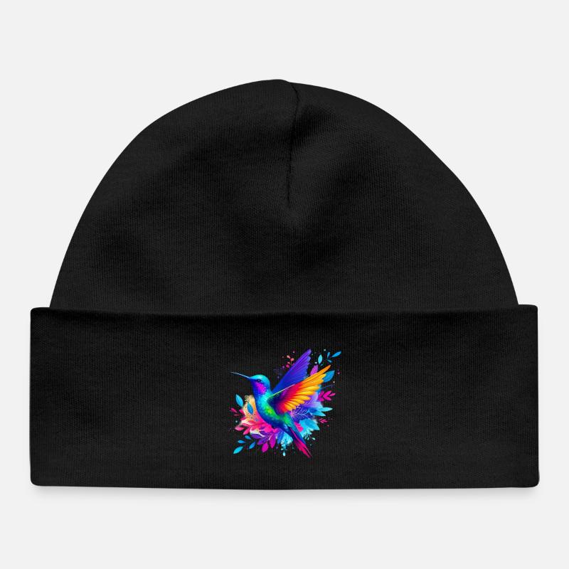 Colibri - Bonnet bébé bio - noir